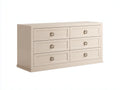 Cassettiera - Legno - 150 x 45 x 82 cm - Avorio - Classico contemporaneo